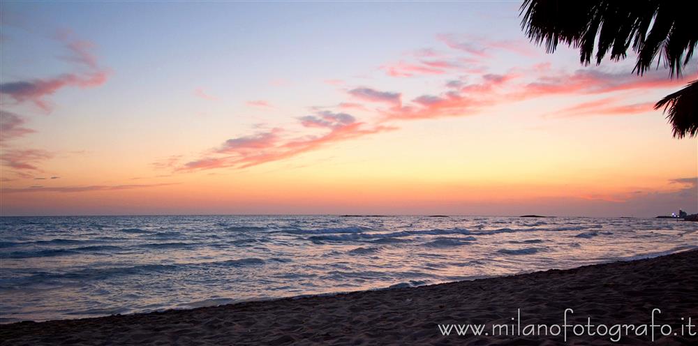 Torre San Giovanni (Lecce, Italy) - Darkening on the beach